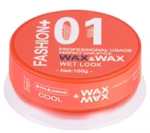 Fashion Strong Hold Curry Wax Wet Hair Style - 150ML Yellow