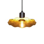 Golden Flower Pendant Light 2 Sizes - Large