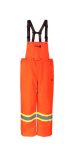 Viking Professional Journeyman 300D Trilobal Rip-stop Fire Resistant Bib Overalls - Fr Pants For Men Orange - Large