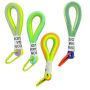 Camping High Visibility Mesh Carabiner Lanyard Set Of 4