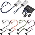 Altitude Fusion Crossbody & Wrist Phone Strap Set In Pouch