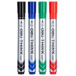 Deli Whiteboard Markers - Set Of 4