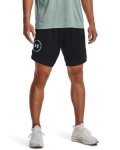 Men's Ua Train Stretch Graphic Shorts - Black XL