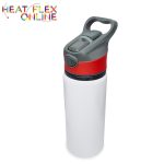 Sublimation 650ML Quick Spout Aluminium Bottle – Red