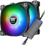 Thermaltake Pure Duo 14 ARGB Sync Radiator Fan - 2-Pack - Black