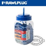 Universal Nylon Plug X8MMX40MM With Screws X400 Per Jar