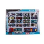 Launch & Go Racers - Metal - Assorted Colours - 20 Piece