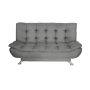 3-SEATER Modern Comfortable Foldable Fabric Sleeper Couch/sofa