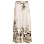 Floral Folk Print Border Print Pant - Butter Free