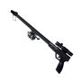 Powerful Long Rod Slingshot With Fishing Reel