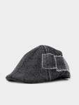 Denim Dixie Cap - Charcoal - Charcoal XL - 60CM