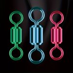 20 50 100PCS 8 10 12 High Quality Rolling Fishing Swivel Connector Fishing Accessories