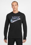 Nike Nsw Tee Long Sleeve Open 2 HO24 - Black