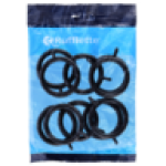 Black Plastic Rings 53MM