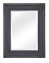 Lifespace Ornate Dark-coffee Bevelled Wall Mirror