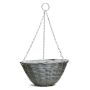 Ratan Effect Hanging Basket - Dark Grey O02892