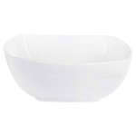 Arctic White Square Bowl