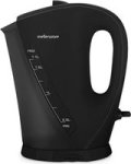 Mellerware Zambezi - Cordless Plastic Kettle 1.7L 2200W Black