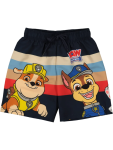 Paw Patrol Striped Graphic Shorts - 4 5 Blue