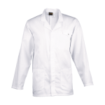All-purpose Long Sleeve Lab Coat - White 5X-LARGE