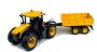 1/16 R/c Jcb Fastrac Farm Tractor With Dump Trailer 67CM Long