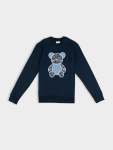 Bear Crew Sweater - Navy - Navy XXL