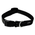 Rogz Utility Reflective Classic Collar - Nitelife Small Black