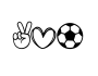 Soccer Wall Vinyl Sticker