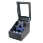 Frucase Watch Winder For Automatic Watches Watch Box For 3+3 Automatic Winder Japanese Motor With USB Cable