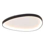 Odessa Metal LED Dimmable Ceiling Light Black - Large