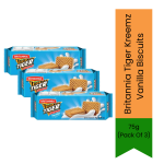 Tiger Kreemz Vanilla Pack Of 3 75G - 3 X 75G