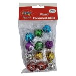 Jingle Bells Mixed Coloured 12 Piece