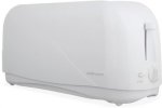 Mellerware Toaster Plastic 4 Slice 1300W White Agrinet Whole