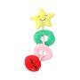 Pet Vocal Dog Toys Bite-resistant Plush Rope Knotted Star Chew Dolls