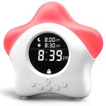 Stay-in-bed Clock For Kids - Toddler Sleep Trainer Night Light & Alarm