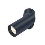 Tess Aluminium Downlight Black White - White