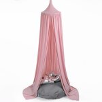 Hanging Canopy Tent - Solid Vintage Pink