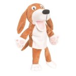 Dog Moving Mouth Hand Puppet