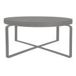 Hinny Coffee Table - Dark Admirality Grey