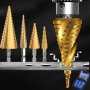 Premium Titanium-coated Hss Drill Bit Set - Durable Multi-size For Wood & Metal Drilling With Easy-to-read Measurements Includes Storage Case