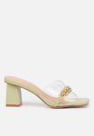 Zoya 1 Mule Block Heel - Mint