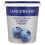 Lancewood Double Cream Blueberry Yoghurt 1KG