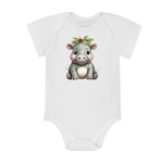 Safari Xmas Short Sleeve Onesies