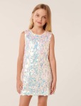 Katerina Teen Sequin Dress - 16 Iridescent Sequins