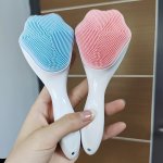 Gentle Silicone Cat Paw Facial Cleansing Brush - Fragrance-free Manual Deep Pore Exfoliator & Makeup Remover Tool