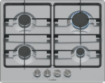 Bosch Serie 2 Gas Hob Stainless Steel PGP6B5K60Z