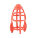 Bo Jungle Rocket Silicone Pink Teether
