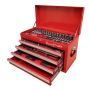Tork Craft - 254 Pce Tool Top Box - 4 Drawer & Top Tray