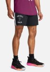 Under Armour Ua Project Rock Mesh Short Boh - Black & White