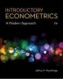 Introductory Econometrics - A Modern Approach Hardcover 7TH Edition